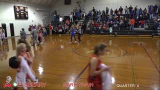 Elsberry Lady Indians v Mark Twain Lady Tigers Varsity Basketball [upl. by Anay]