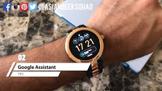 TIPS  Fossil Q Venture  3rd Gen  Android Wear Smartwatch [upl. by Peisch]