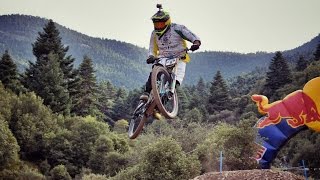 Kalavrita Downhill Race 2016 ☠☠☠ [upl. by Enetsirk]