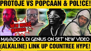 Alkalines Linkup With Countree Hype Mavado amp Di Genius On SET Plus Popcaan And Protoje amp P0lce [upl. by Anaej]