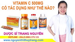 Vitamin c 500mg có tác dụng gì Cách uống như thế nào [upl. by Gherardi]