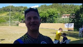 Terni Soddisfazione del presidente dellInteramna Archery Massimiliano Cappello per il nuovo campo [upl. by Ikilisav]