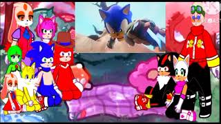 sonic x react to sonic prime trailer gacha nebula 15 [upl. by Bowrah]