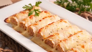 Canelones de Pollo fáciles y deliciosos [upl. by Hilaire293]