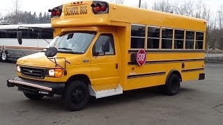 Northwest Bus Sales 2005 Ford E450 Collins TypeA School Bus 20 Passenger B02010 [upl. by Lamhaj]