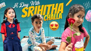 A day with Srihitha Abhiyanshi Challa  Fun Time  Smart Kid  FamilyVlogs [upl. by Cha243]