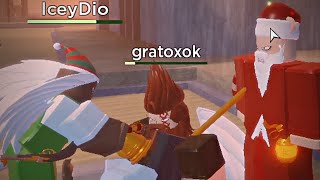 GPO Bounty Hunting In A Public Server As Santa Ft IceyDio [upl. by Clarie794]