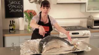 Poached Whole Salmon [upl. by Odla]