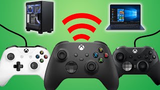 How to Connect an Xbox Controller to PC  Bluetooth or Wired  Series X S One Laptop Windows 10 11 [upl. by Rice]