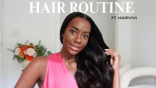 How I Style My Wigs  Easy Beginner Tutorial  HAIRVIVI [upl. by Bandeen153]