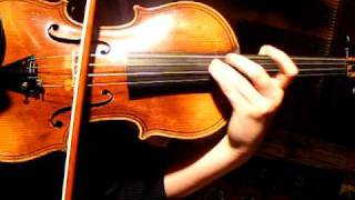 Sound Sample of Maggini Violin Exc of Melody Heifetz arranged Playing by ear Eboyinc [upl. by Nosidda]