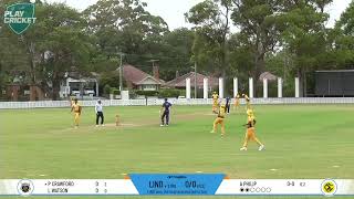 Sydney Shires Competition  First Grade The RB Clark Cup  Round 11  Lindfield v Strathfield [upl. by Aneloaup561]