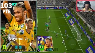 NEYMAR Jr 103 Epico HUMILHANDO nos DRIBLES no eFootball 2025 Mobile [upl. by Novej]