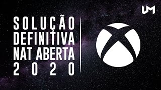 SOLUÇÃO DEFINITIVA PARA NAT FICAR ABERTA 2020 XBOX ONE [upl. by Allimak925]