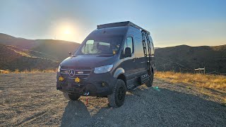 RAD Sprinter 144 4x4 OffGrid Overlanding van by Launch Vans [upl. by Suoivart]