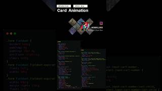 card animation  css html college javascript viral youtubeshorts coding education trending [upl. by Raynor103]