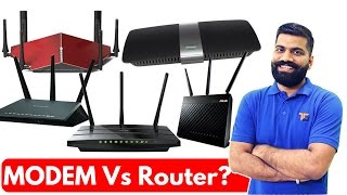 MODEM Vs Router The BIG Difference [upl. by Camfort]