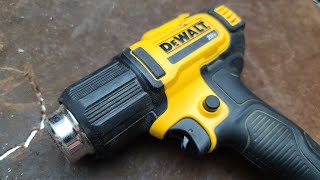 DeWalt 20v Max Cordless Heat Gun Review amp Teardown [upl. by Aisatal201]