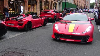 Supercars in London August 2024 [upl. by Seto329]