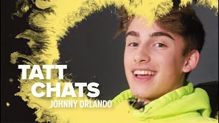 Johnny Orlando Tattoos A Fan  quotUltimately I want to make people happyquot [upl. by Shirl904]