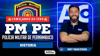 Concurso PM PE  História do Pernambuco  AlfaCon [upl. by Chalmer]