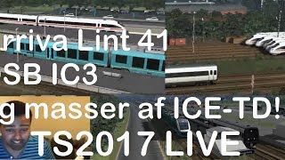 TS2017 live med Arriva og DSB i Jylland [upl. by Kappenne]