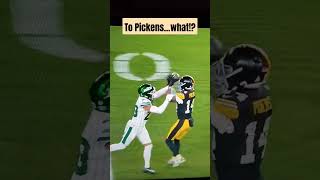 George Pickens does a juggling routine in the middle of a big catch nfl [upl. by Aman]