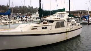 Harstad 31 sailboat exterior walkthrough [upl. by Bonucci]