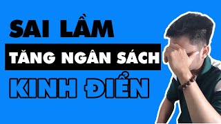 5 Sai Lầm Tăng Ngân Sách Quảng Cáo Facebook Phá Nát Chiến Dịch  Riczmoz Academy [upl. by Yeznil]