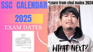 SSC CALENDAR 2025 IS OFFICIALLY OUT 🤩 IMPORTANT MESSAGES TO SSC ASPIRANTS 2025 📚 [upl. by Imehon]