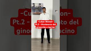 Movimento del ginocchio e bacino nel Cuban Motion detto anche azione merengue  salsa shorts [upl. by Zoilla]