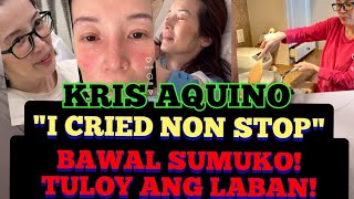 KRIS quotI CRIED NON STOP BAWAL SUMUKOquot [upl. by Eliades]