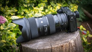 Sigma 1835mm F18 DC HSM Art review with Sony A6500  Samples 4K [upl. by Dearden464]