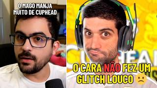 REACT do REACT do mago REAGINDO a speedrun do CUPHEAD REACT [upl. by Zeculon530]