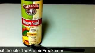 The Protein Freak Reviews Barleans Omega Swirl Fish Oil [upl. by Aivatahs]