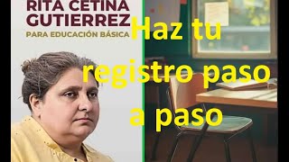 Como registrar a tu hijo a BECA RITA CETINA 2024 [upl. by Norse]