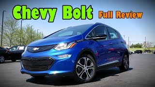 2018 Chevrolet Bolt EV FULL REVIEW  Premier amp LT [upl. by Button]