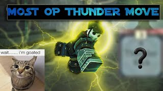 BEST THUNDER MANTRA IN THE GAME  Deepwoken [upl. by Shena]