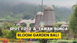 Spot Foto dan Taman Bunga The Blooms Garden Bali [upl. by Mcgraw]