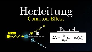 Der ComptonEffekt  Herleitung der Formel Physik [upl. by Schurman]