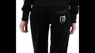 Missbehavercom Original Black Velour Tracksuit [upl. by Ailimat]