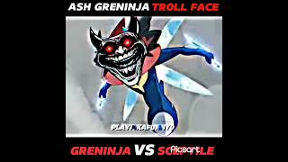 Greninja VS SceptileGreninja troll facenew and viral short video😈🔥😈 [upl. by Tobie]