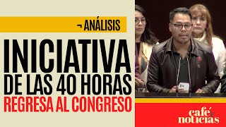 Análisis ¬ Diputado de Morena vuelve a presentar iniciativa para reducir la jornada laboral [upl. by Talia]