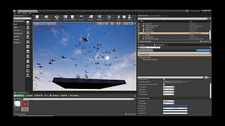 Basic Niagara UE4 Birds Flocking System [upl. by Demy]