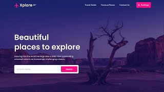 How To Make Website Using HTML And CSS  Create Website Header Design [upl. by Anirok]