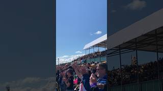 Lewis Hamilton wins the 2024 British Grand Prix  Fan reaction from Copse Corner Silverstone [upl. by Shurwood648]