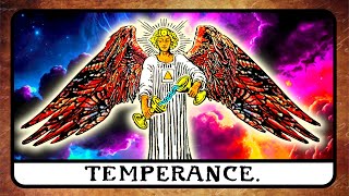 TEMPERANCE Tarot Card Explained ☆ Meaning Secrets History Reading Reversed ☆ [upl. by Noirrad]