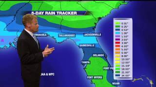 WRUF Weather Soggy Through MidWeek in North Florida [upl. by Dowd]