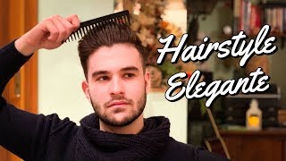 Come Pettinare i Capelli Per le Feste  Capelli Uomo Eleganti [upl. by Engleman]