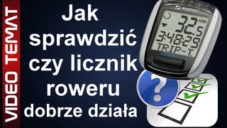 Jak sprawdzić czy licznik rowerowy dobrze działa [upl. by Bittner]